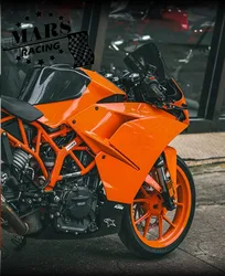 For RC390 RC250 RC200 RC125 2014 -2020 2021 2022 2023 Motorcycle Carbon fiber pattern Tank Pad Sticker Tank Protect Cover Guard