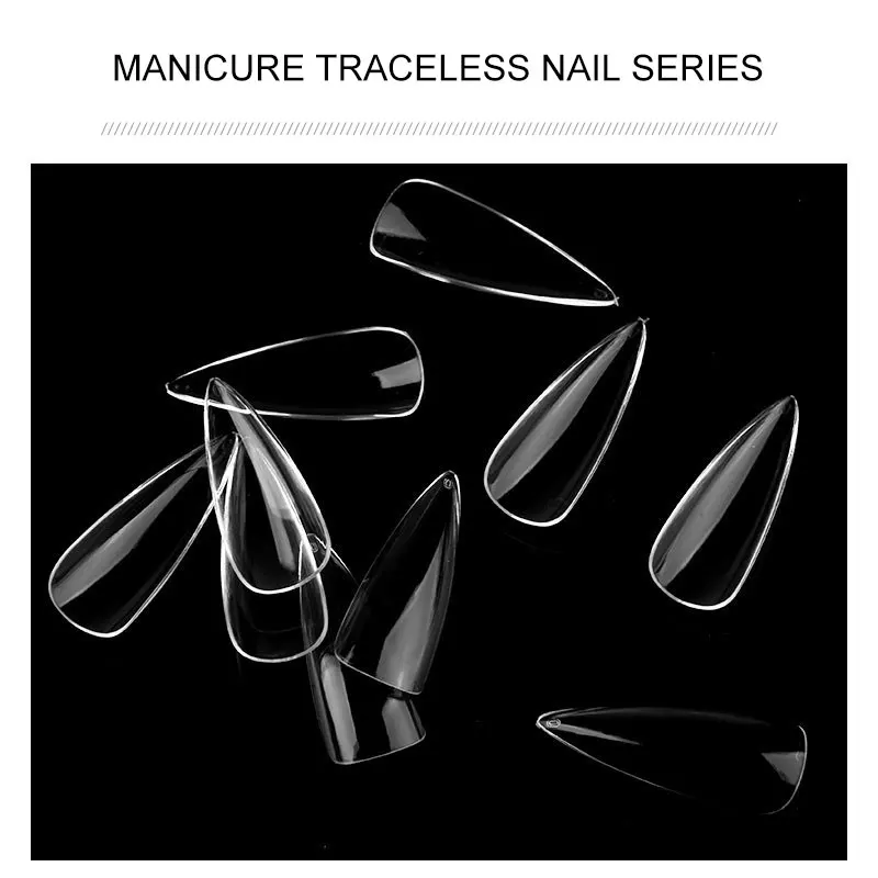 240 قطعة/صندوق الأظافر وهمية مربع رئيس اضغط على الأظافر رقيقة جدا مسمار نصائح DIY بها بنفسك شفافة أظافر صناعية تمديد نصائح مسمار الملحقات #4