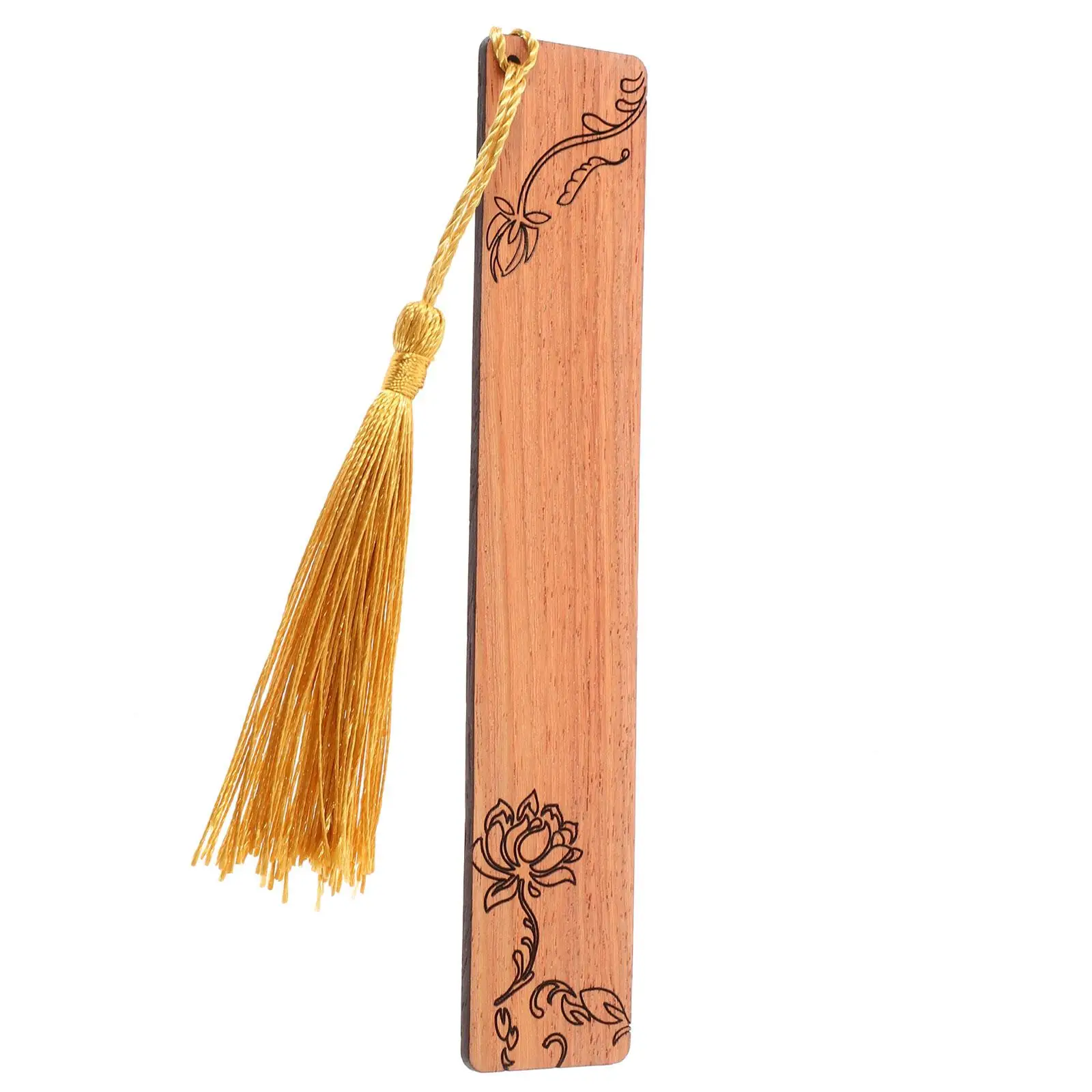

Retro Carved Book Labels Chinese Style Tags Vintage Bookmarks Wooden Decoration for Book Lovers Gifts Students Accessories