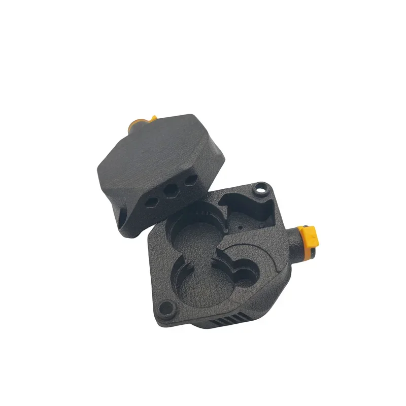 Funssor Creality K1/K1C 3D printer Extruder with Filament Runout Sensor nylon SLS printed part   Option switch  wiring  bearing