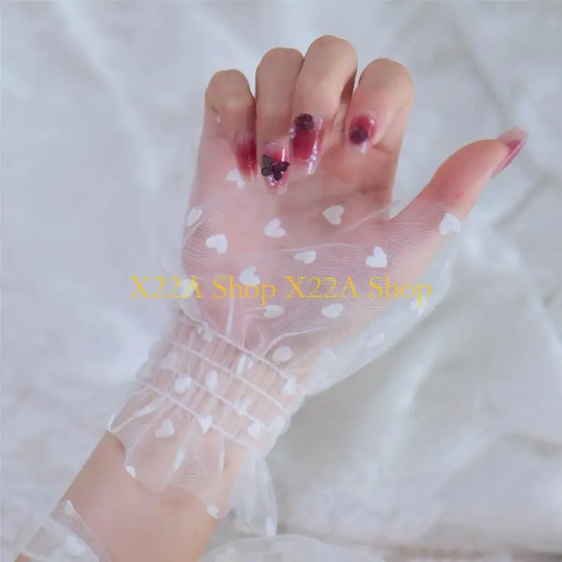 Bàn tay độc đáo bao gồm Nails Art Studio prop tiết trái tim thanh lịch tiết hình ảnh