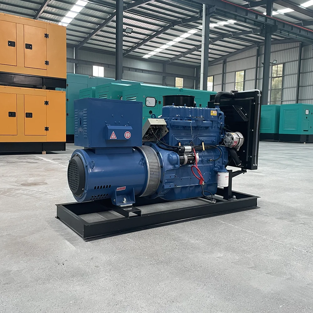 Custom 20KW to 50KW Silent Type Portable Generator for Sale Open Frame 50/60Hz Frequency ATS Option Rated Voltage 230V