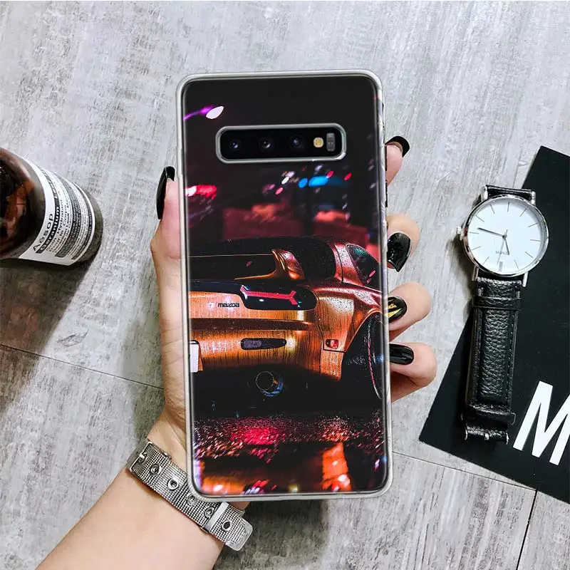 JDM Car RX7 MX5 Legends Phone Case For Samsung Galaxy S24 S23 S22 S21 S20 Ultra S20 FE S10 Plus S9 S8 + Fundas Cover Coque