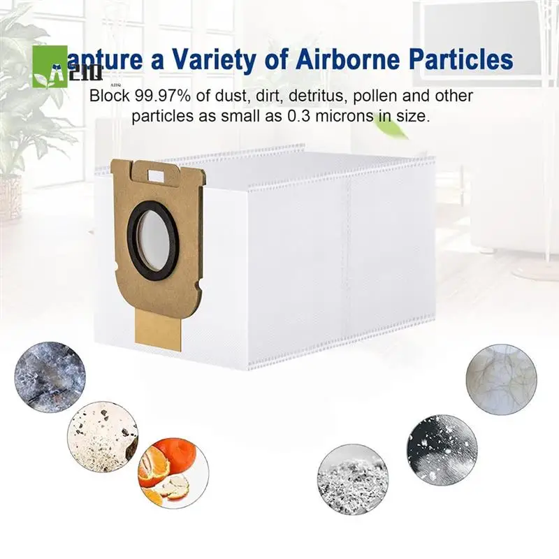 

A21Q -20Pcs Dust Bags For Dreame Z10 Station/H30 Combo Station Vacuum Cleaner Accessories Trash Dust Bags Replacement Parts