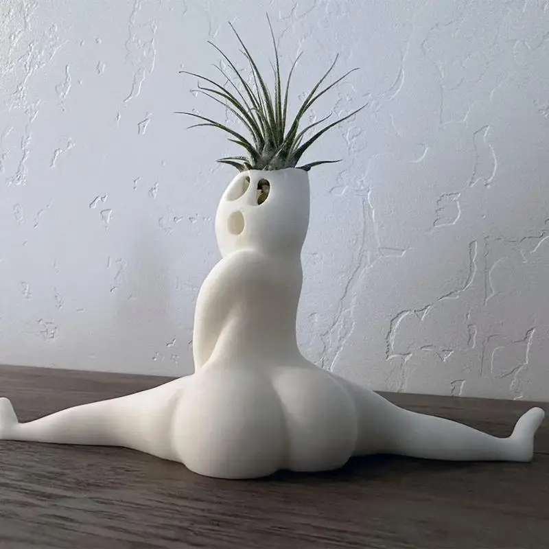 

Funny Ghost Succulent Planter Air Plant Display Indoor Planter Funny Decor Planter Plant Pots Air Plant Display