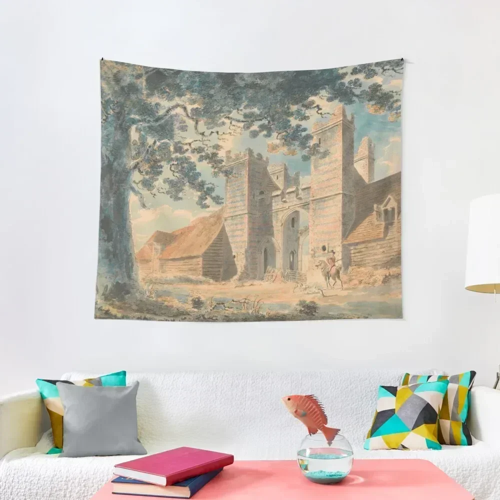 Joseph Mallord - William Turner - Dent de Lion, Margate Tapestry Outdoor Decor Room Decor Tapestry