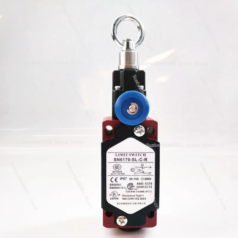 Pull Rope Switch Sn2170 / Sn4170 / Sn6170-sl-c-r Safety Emergency Stop Switch Pull Wire Travel Switch