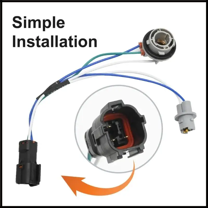 Picture 4: 92480-D9020 Tail Light Lamp Socket Harness Taillight Socket Wiring Replacement Part Automotive Accessories
