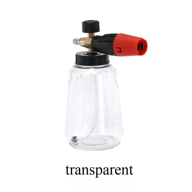 

Красный рот, медь, прозрачный пенный горшок для мойки автомобилей высокого давления, пенообразователь, можно отсоединить и сменное оборудование для мойки автомобилей