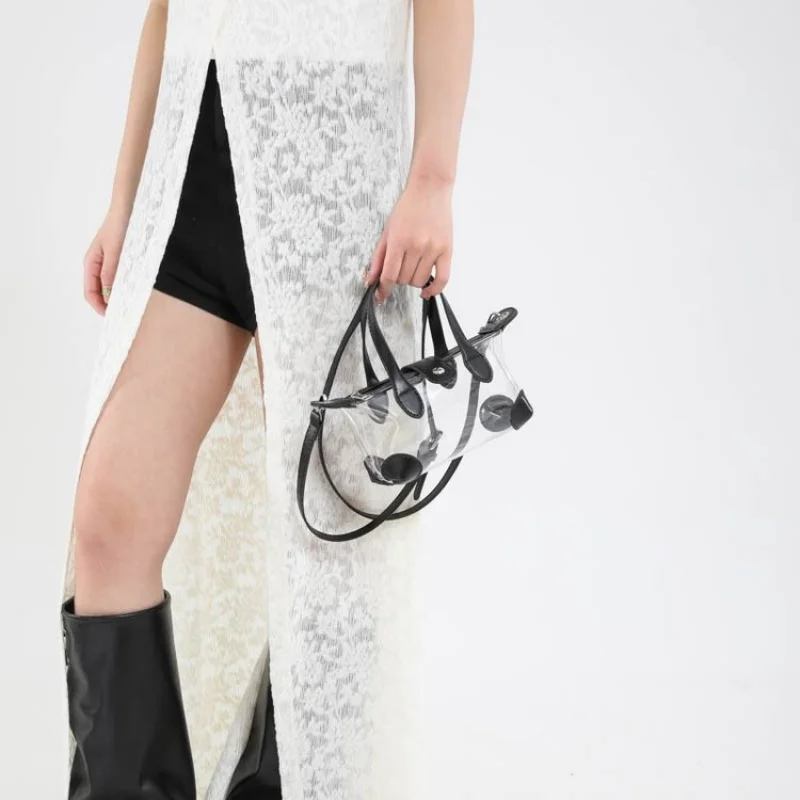 

Luxury Brand Fashionable Leather Women's Handbag Elegant Classic Paris Elegant Hardware Trendy Daily Bag​