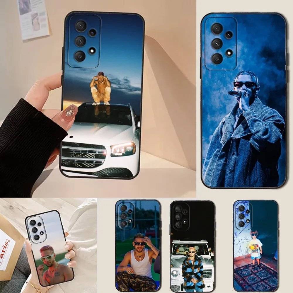 

Singer Mora Estrella Phone Case For Samsung Galaxy A13,A21s,A22,A31,A32,A52,A53,A71,A80,Soft Black Shell