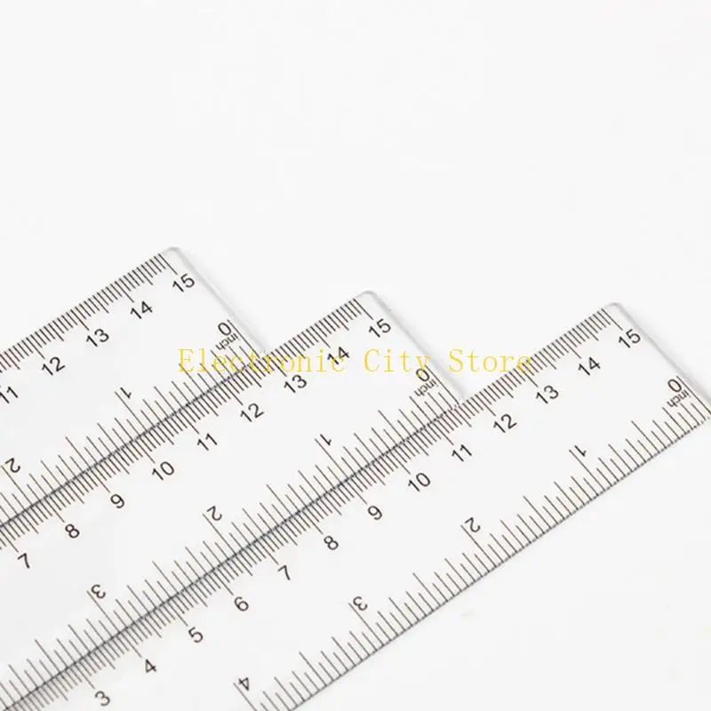 4 шт. 15см, набор геометрии, набор Triangle Rule Ruler Math Protractor Drawing Tool School Suppors для студентов -мальчиков Hu8d