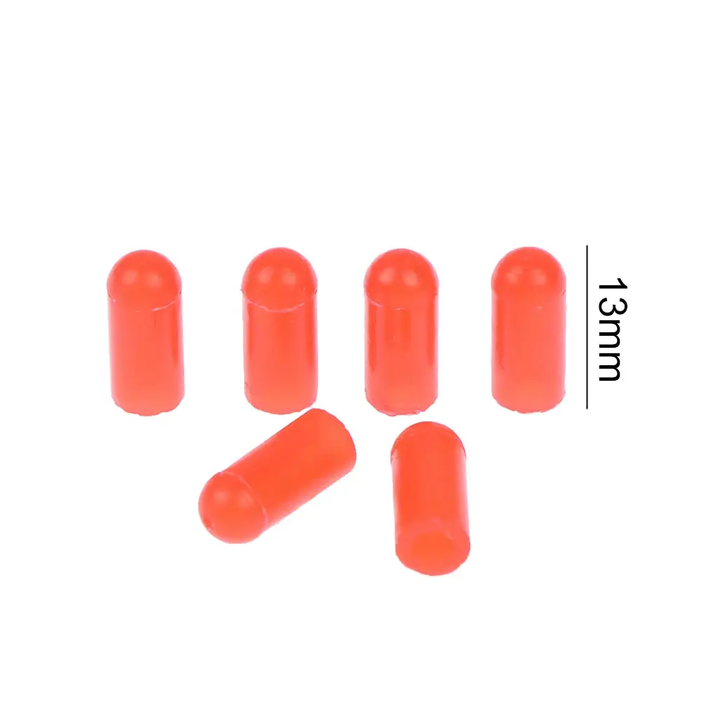 100-1000pcs Food Grade Silicone Rubber Needle Cover Syringe Sealing Test Tube End Cap Accessories - view 4