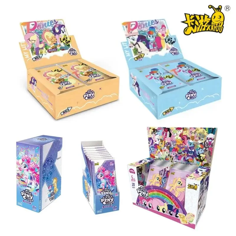 KAYOU Genuine My Little Pony Card 40th Anniversary Limited Friendship Eternal Card Rare SC SGR Cards Toy Gift Princess Card