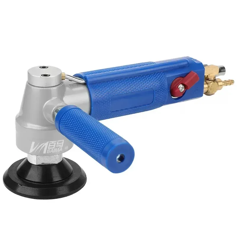 

Variable Speed Low-noise Buffing Machine for Concrete Quartz Granite Stone Polishing 4Inch Wet Polisher Air Pneumatic Sander