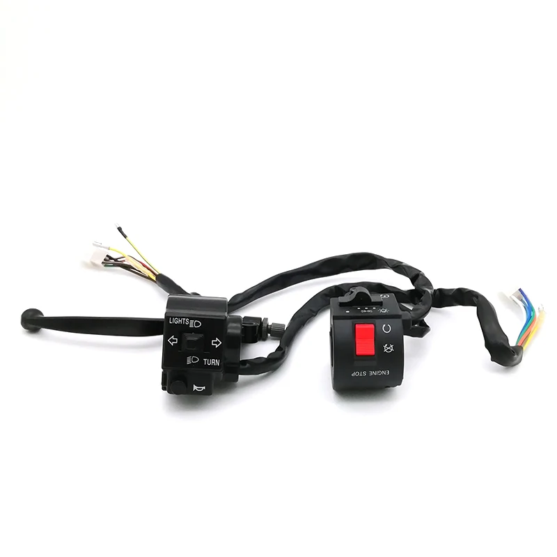 Universal 22mm Motorrad Lenker Schalter Hupe Blinker Elektrischer Startschalter