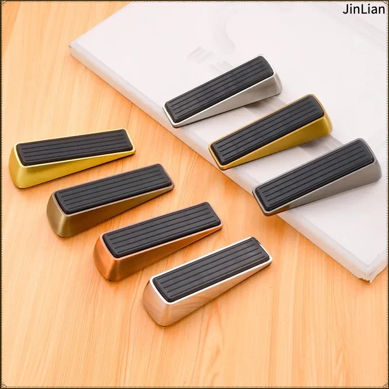 Punch Free Anti-collision Door Stop Movable Stopper Rubber Windproof and Anti Pinch Heavy Non Slip Soft Limiter