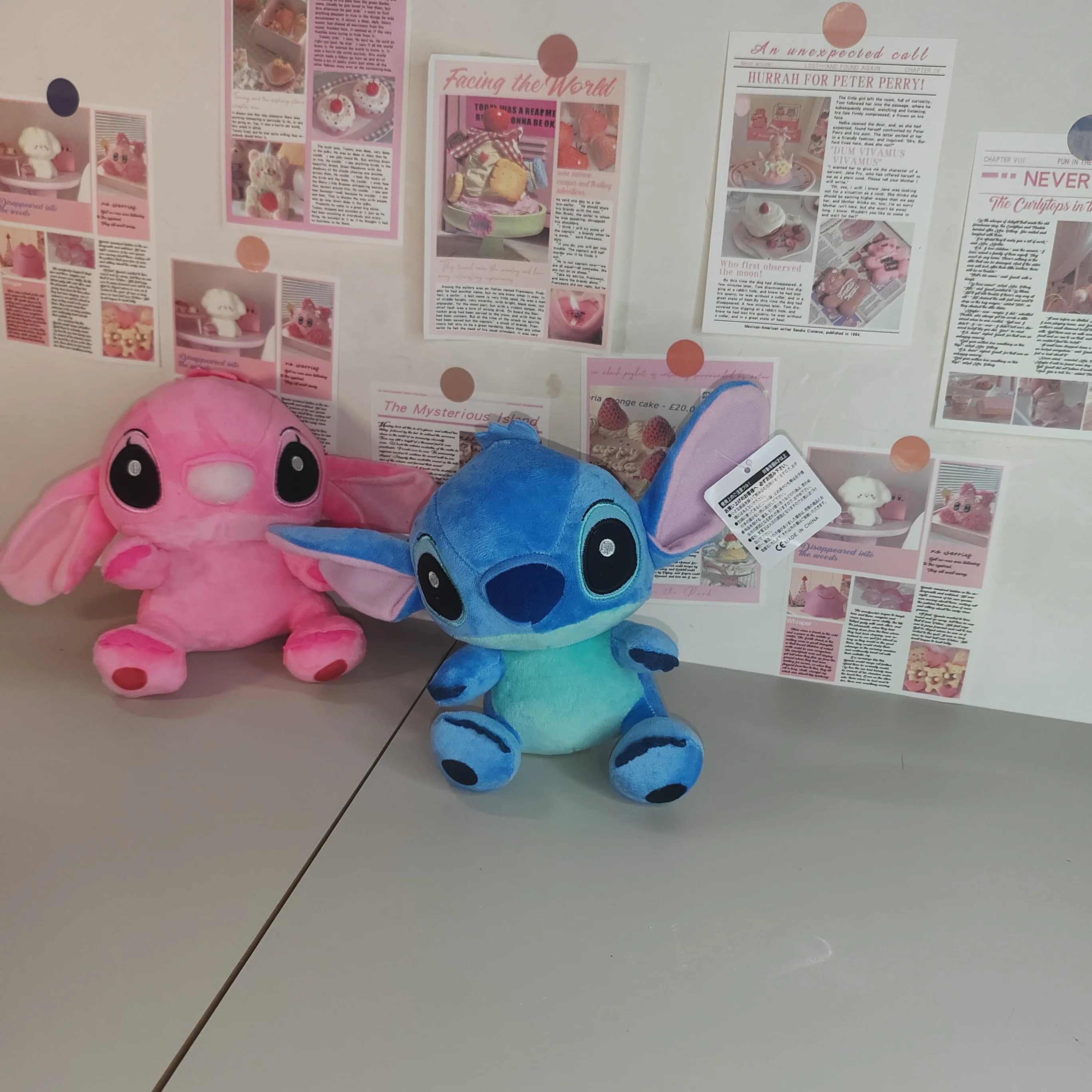 

Новая плюшевая модель с вышивкой 20 см, мультяшная плюшевая кукла, аниме, плюшевая детская игрушка, кавайный детский подарок на день рождения