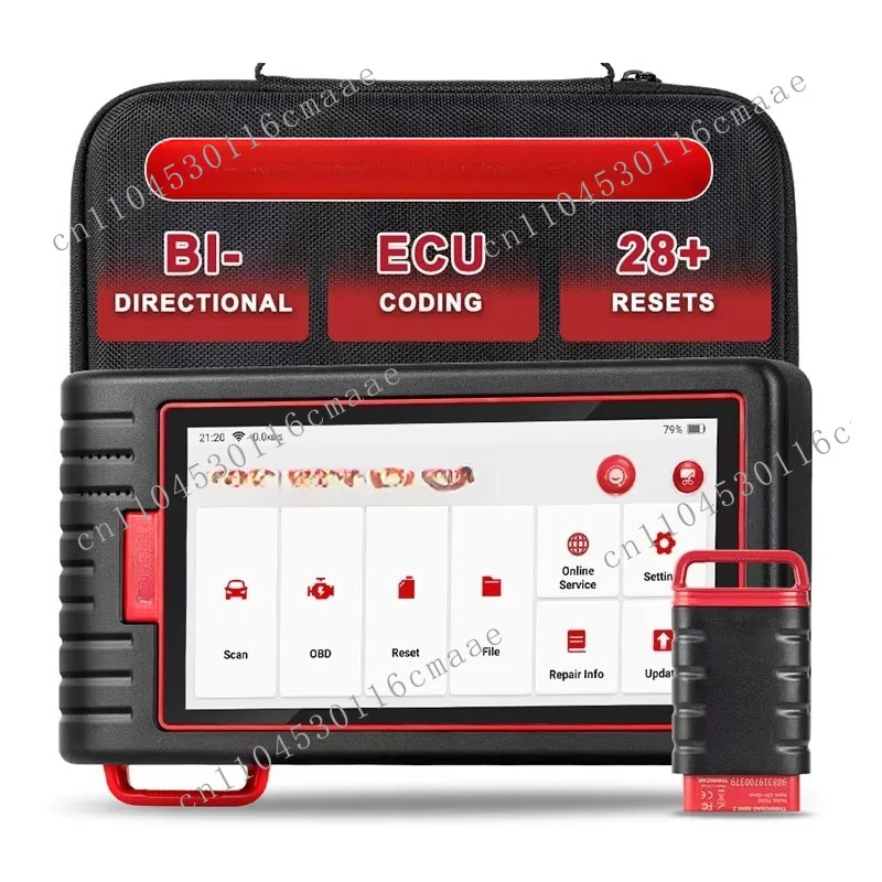 Max 2 full-system diagnostic tool supports CANFD for G-M 2025 AF DPF IMMO 28 reset OBD2 scanner