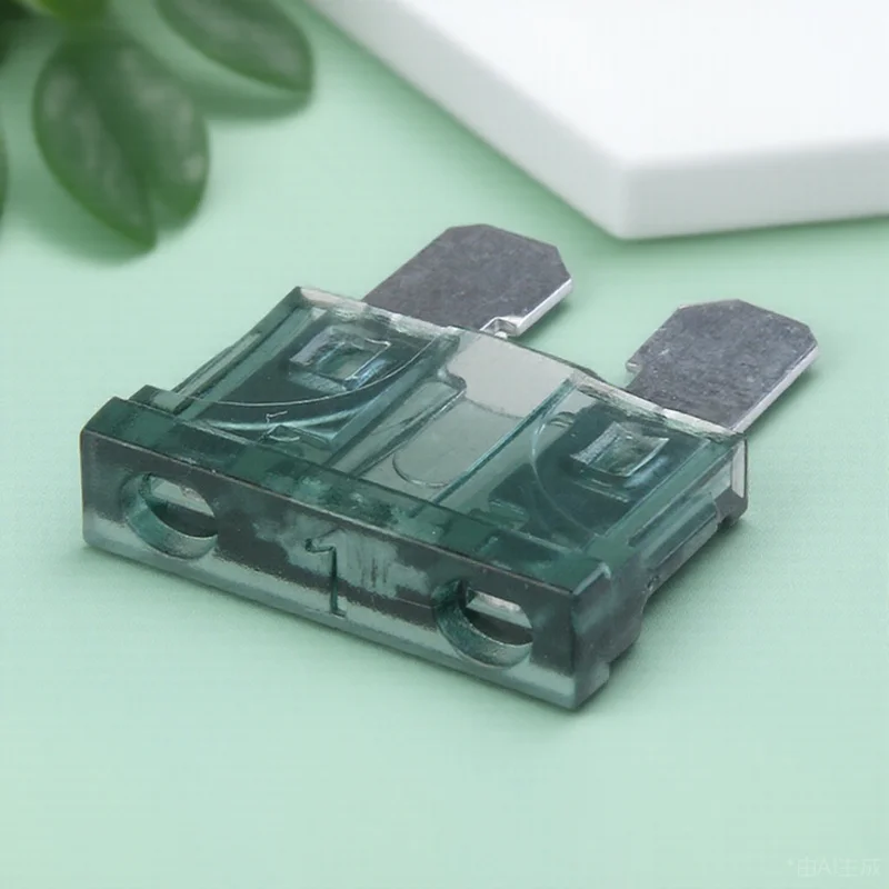 

10Pcs 1a 32V Auto Car Truck Mini Fuses Black Durable Zinc Alloy Plastic Amp Color Coded Electrical Protection Car