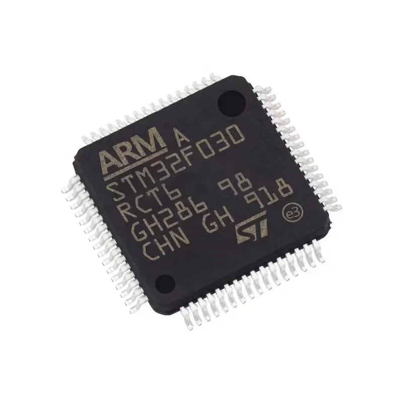 (5-10piece)100% New STM32F030RCT6 STM32F030 RCT6 QFP-64 Chipset