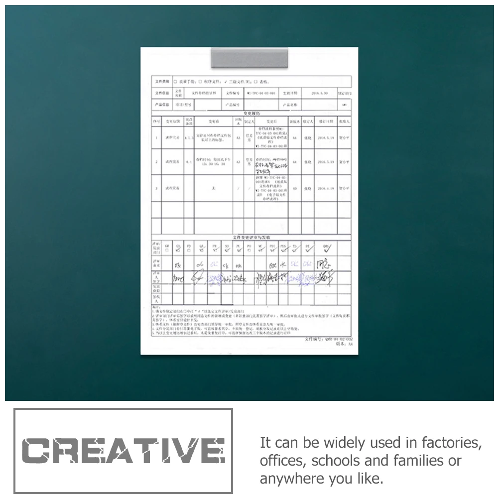 5 szt. Magnetyczne klipsy, zdejmowane plastikowe klipsy do papieru, zdjęć, uchwyt na dokumenty do lodówki, tablicy, klips do notatek i przypomnień, czarne.
