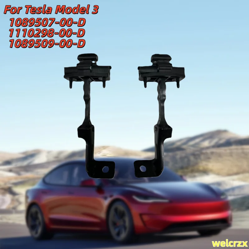 

For Tesla Model 3 2017-202 Front Door Hinge Limiter Check Strap Stopper Door Locator 1110298-00-D 1089507-00-D 1089509-00-D