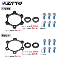 ZTTO Bicycle Hub Spacer 6-bolt to Boost Hub Adapter Change 15x100 to 15x110 12x142 to 12x148 15mm 12mm Thru Axle Washer
