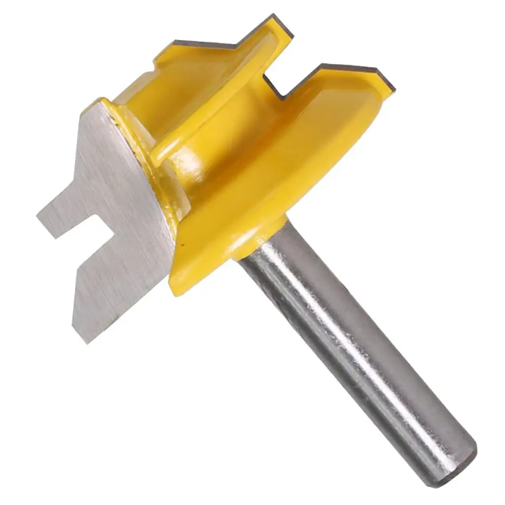Milling Cutter Router Bit Alloy Steel Lock Miter Router Bit Set for Router for Wood Joint Making