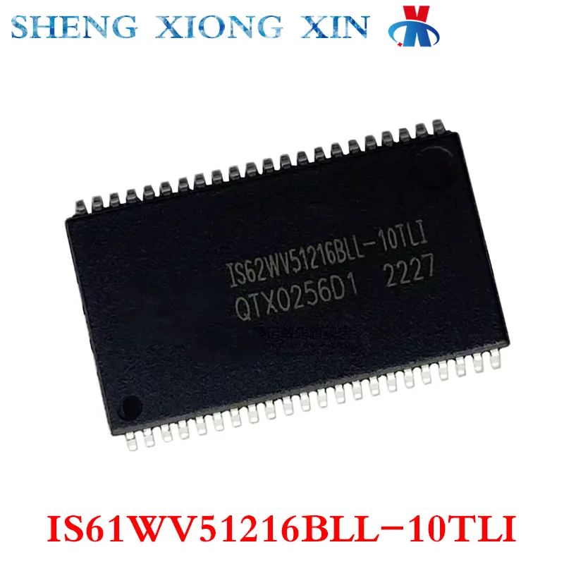 5pcs/Lot New 100% IS61WV51216BLL-10TLI TSSOP-20 Static Random Access Memory IS61WV51216 IS61WV51216BLL Integrated Circuit