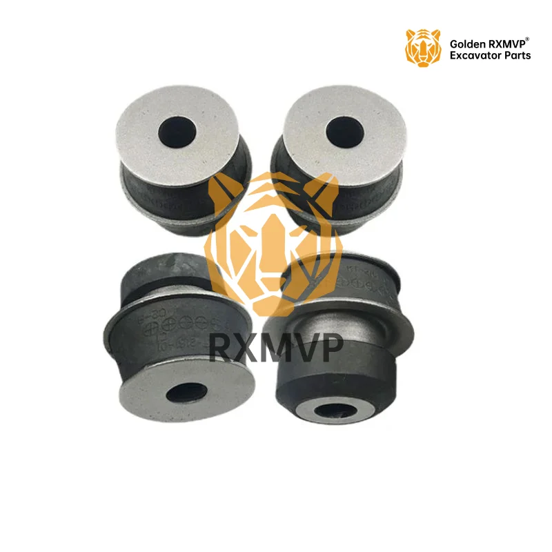 Excavator Parts For Engine Mount 4pcs/Lot For Kubota V2203 Machine Foot Rubber Foot Cushion Damping Rubber