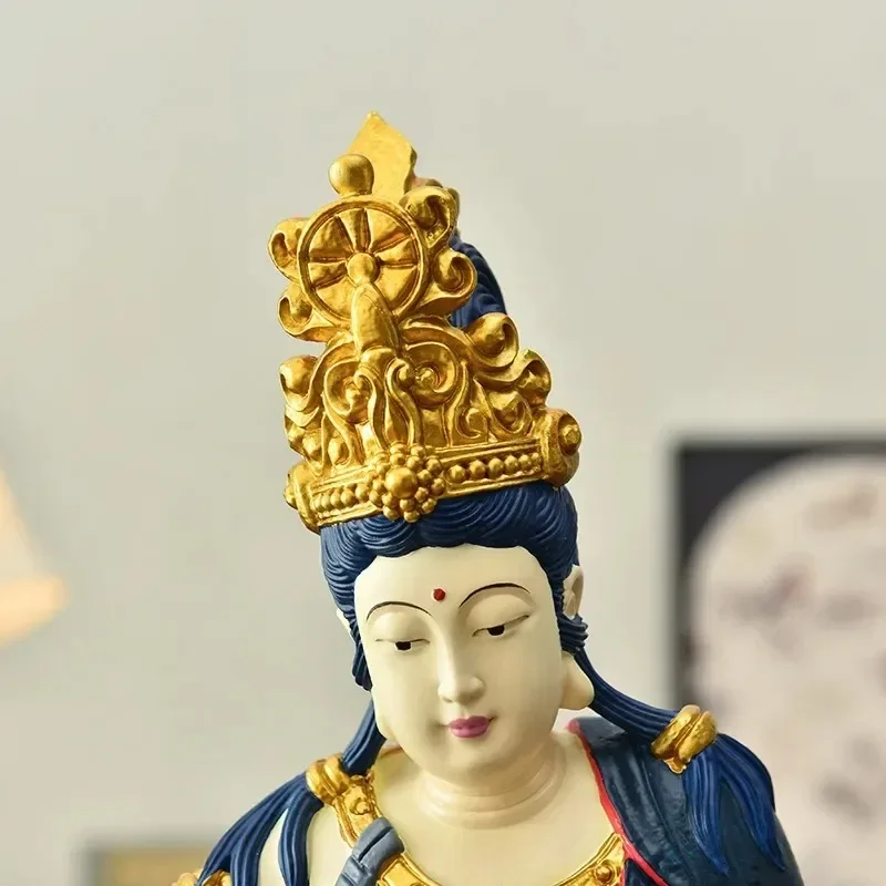 FX-1    chinese style water moon free guanyin bodhisattva ornaments buddha statue sculpture zen tea room entrance decoration