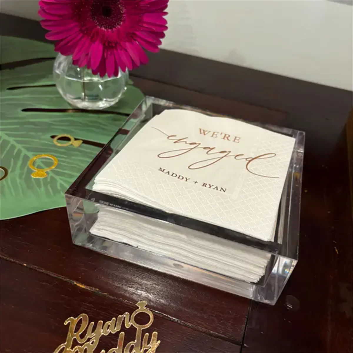 50 pçs guardanapos personalizados para casamento, guardanapos de casamento personalizados, guardanapos de cocktail, guardanapos de jantar de refeição, mesa de casamento minimalista de