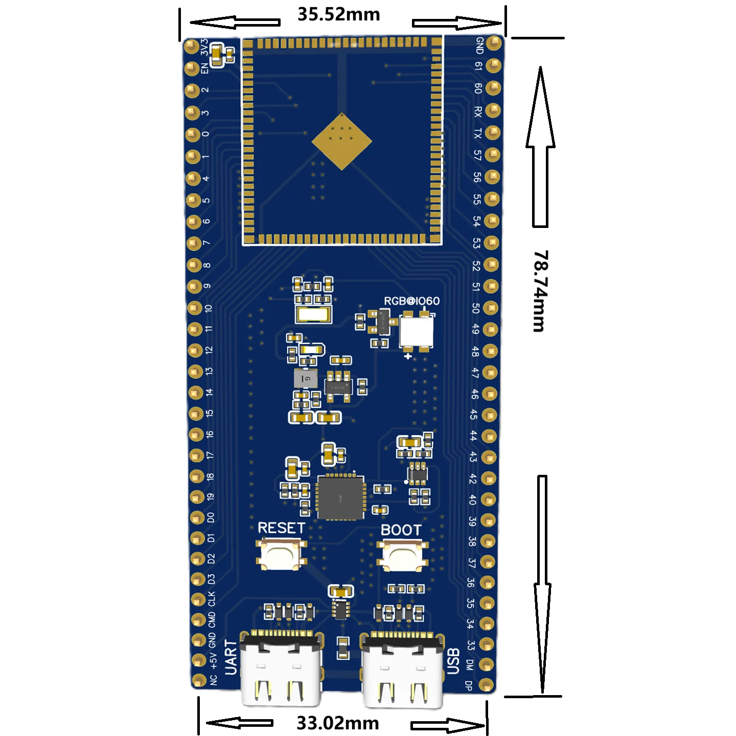 ESP32-S31-WROOM-3 N16R16 Module ESP32-S31 Development Board ESP32-S31-DevKitC-3 for IoT Projects