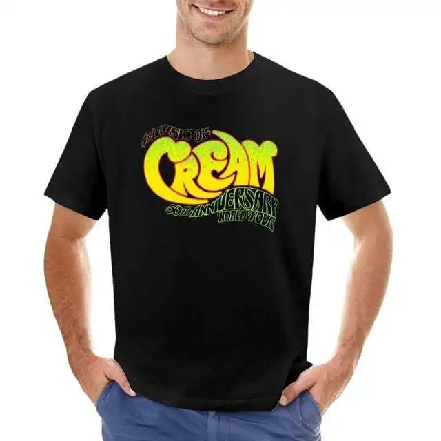 

Hot Cream Tour Black 100% Cotton Size S To 4XL Unisex T-Shirt BT022