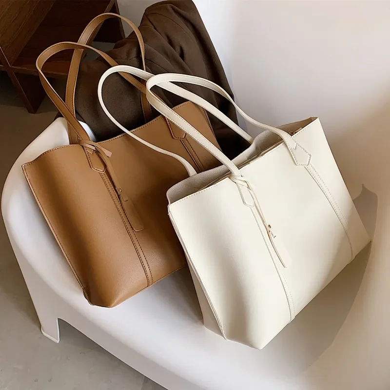 PU Leather Casual Tote Bags for Women Fashion Luxury Handbags Women Bags Designer Big Bag Shopper Shoulder Bag Brand