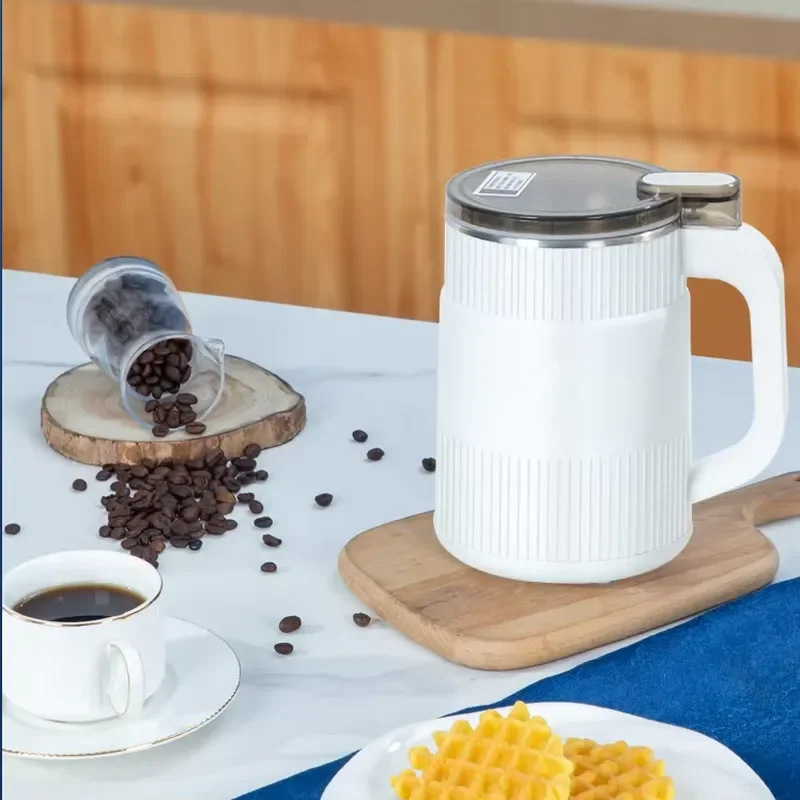 Mini Electric Coffee Grinder Automatic Multifunctional Household Nut Spice Bean Food Grinder Plastic Housing