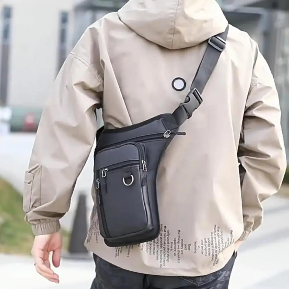 Tactical Travel Bag Waterproof Motorcycle Waist Leg Bag Men Hip Bum Pack Leg Side Bag Ride Bags Outdoor Casual Fanny Pack