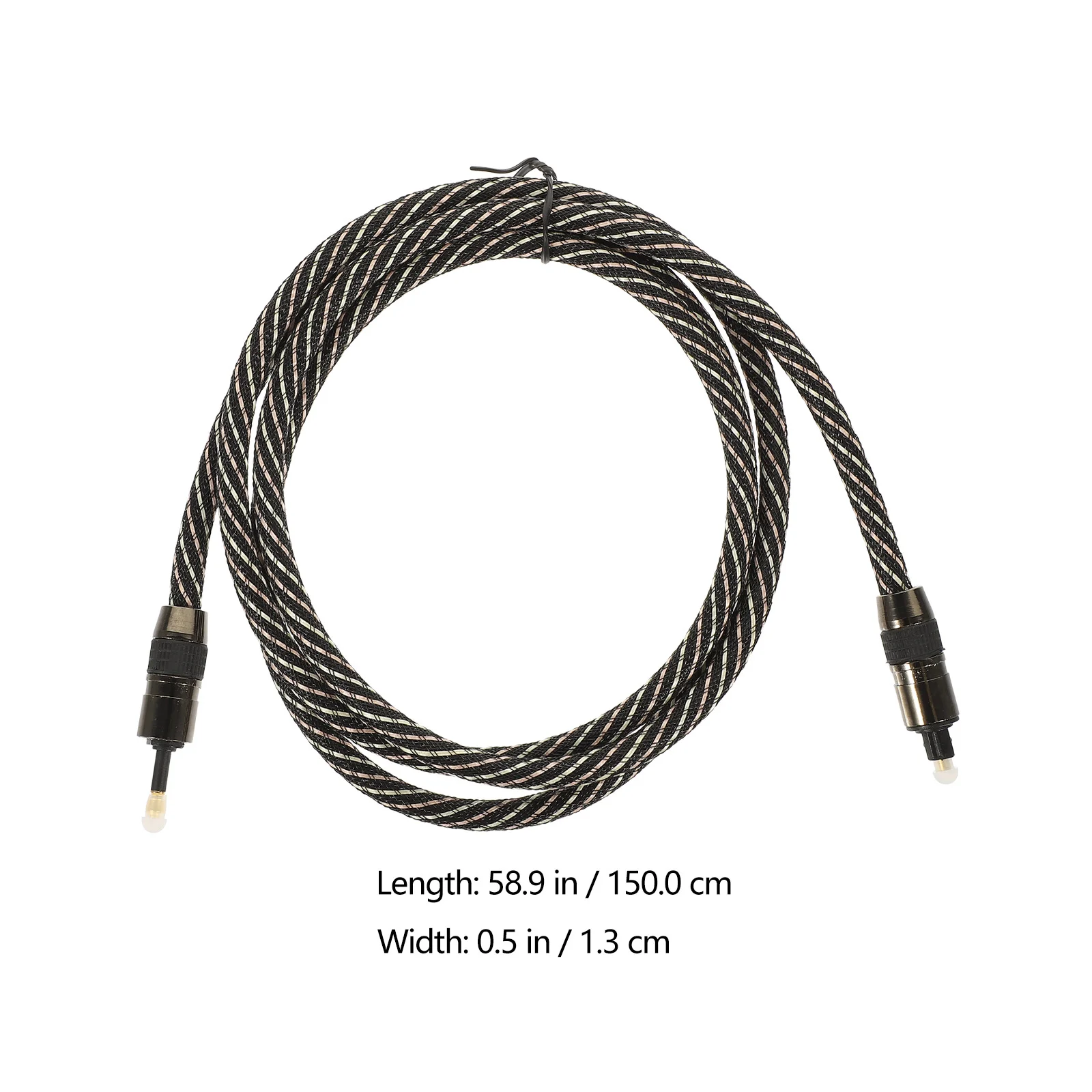 Optical Audio Cable Square To Round Fiber Audio Cable 15m Audio Optical Cable Audio Cord Optic Male to Male Cord