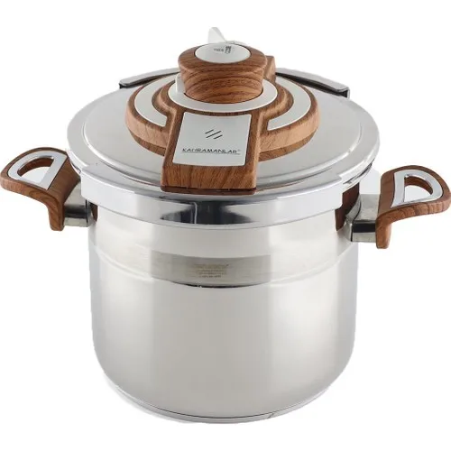 7 litres On Practical Wood Pressure Cooker Cooking Valve Pressure Cooker All Burners Compatible