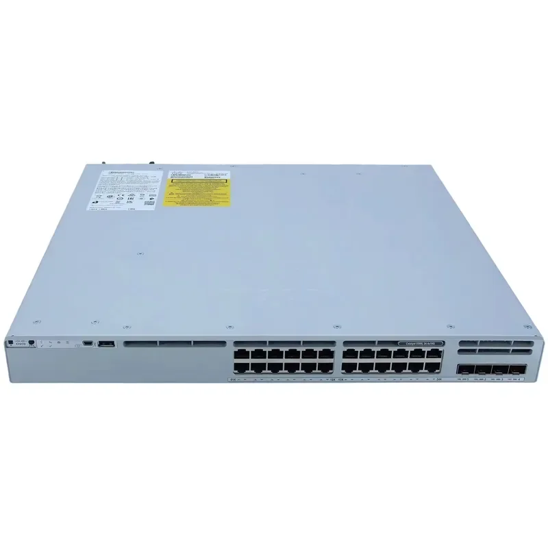 2026 In Stock 56Gbps 24 Port Gigabit Ethernet LACP QoS SNMP Stackable VLAN Switch Enterprise Network C9200L 24T 4G a Network