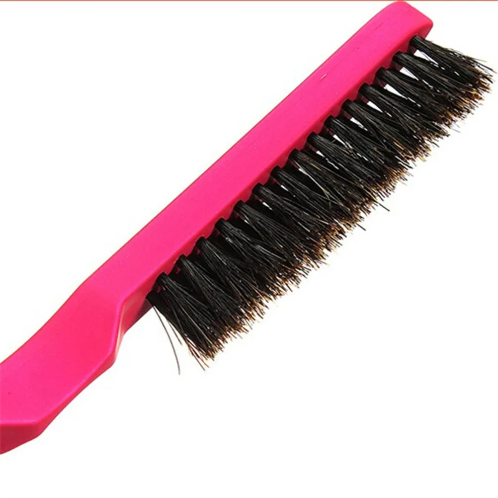 4Pcs Pig Bristle Hairbrush Eco Friendly Long Handle Durable Scalp Stimulator Perfect for Home Salon Use Professional Hair Comb