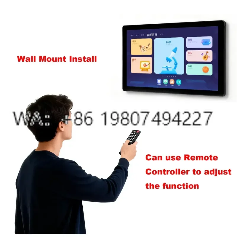for Bestviewt New 15 Inch Touchscreen Industrial IP65 Capacitive Touch Panel Front Waterproof HDMI