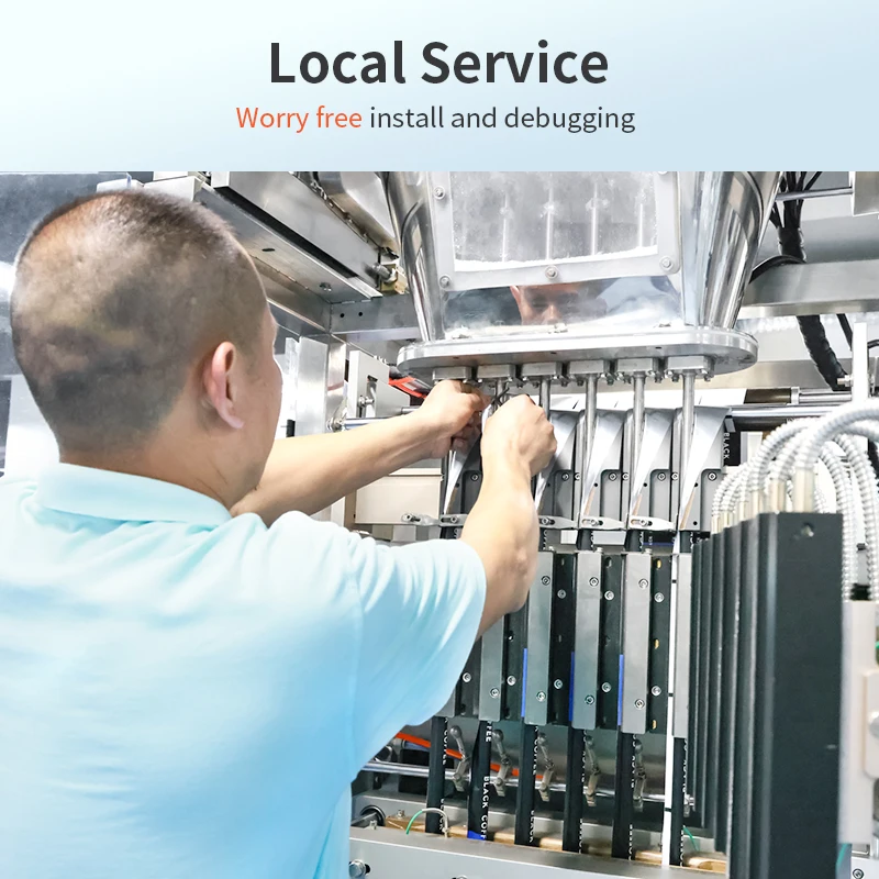 Automatic VFFS powder stick filling and packaging machinery Multi-channel sachet packaging machine