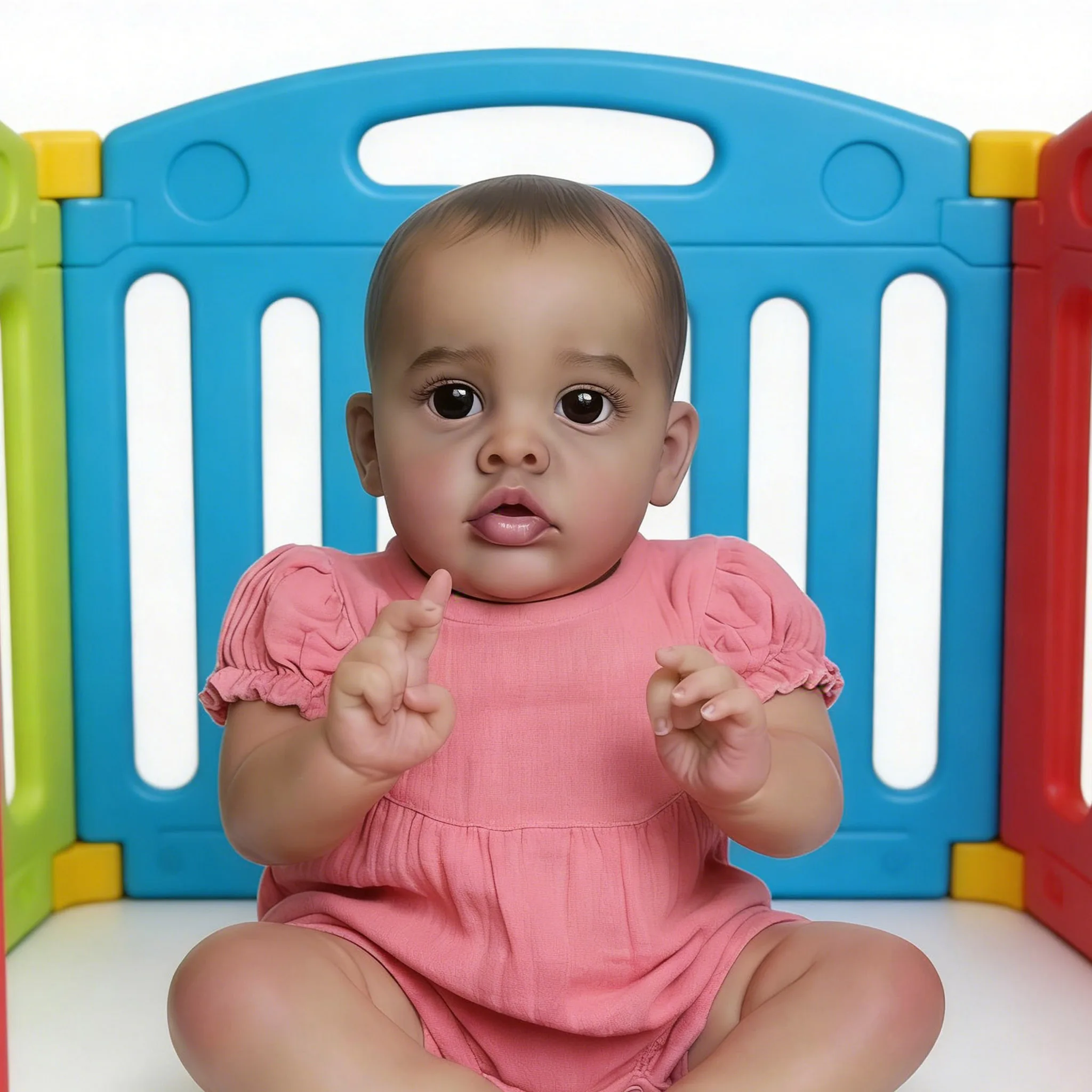 22 pollici di alta qualità fatta a mano realistica bambola rinata Benjamin 3D pelle vene visibili corpo morbido regalo d'arte da collezione per i bambini