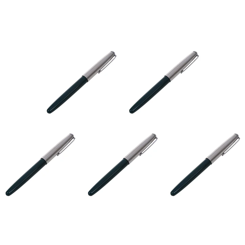 

Перьевая ручка SB-5X 616, серебряное перо с капюшоном, зеленый корпус, маленький винтаж