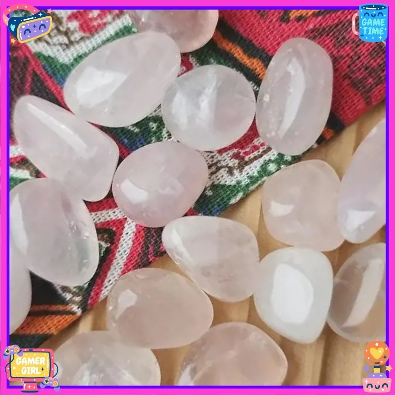 100 جرام/الحزمة حجر الكوارتز الكريستالي المصقول الطبيعي الخام للديكور هدايا الريكي العلاج بالطاقة حجم 15-20 مللي متر #2