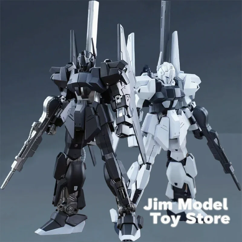 Hg 1/144 hyaku shiki folha de metal pulverização preto whitehg mech kit modelo montagem figuras ação desktop bonecas decorativas brinquedo presente