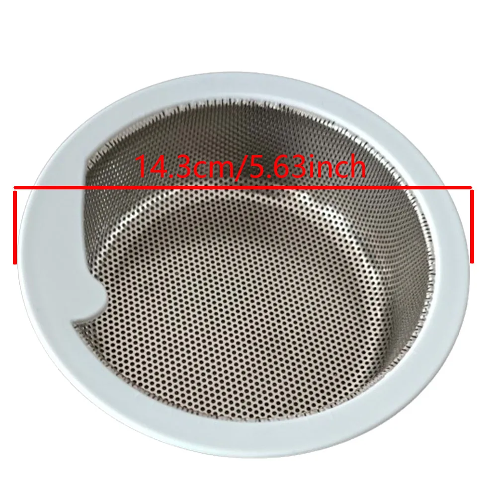 14.3cm drain basket 304 Stainless Steel Sink basket Kitchen Sink Filter Kitchen accessories for Korea sink strainer 143mm