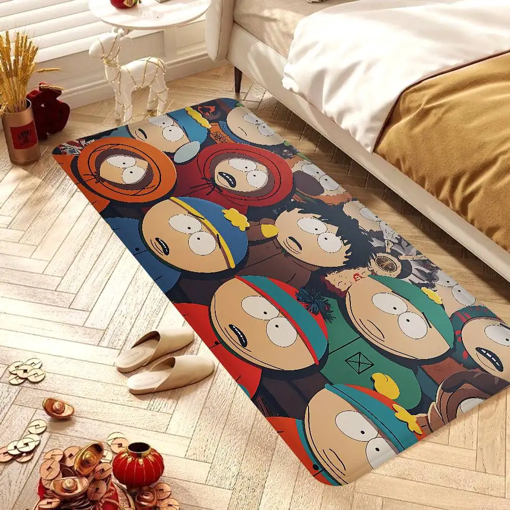 جنوب الكرتون باركي المطبخ حصيرة غرفة الاطفال غرفة نوم الديكور شرفة المضادة للانزلاق ممسحة غرفة المعيشة Alfombra